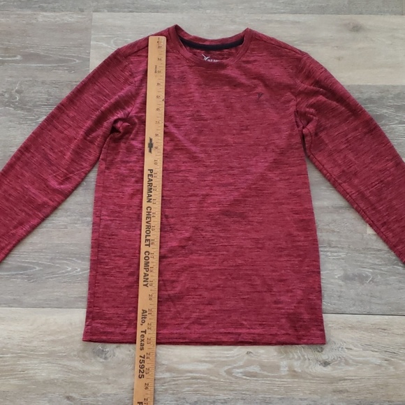 Boy's Maroon Old Navy Active Go-Dry Shirt L 10/12 - Picture 3 of 6